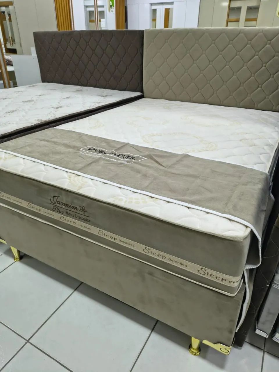 Cama casal Sleep _ Molas ensacadas  - Foto 2