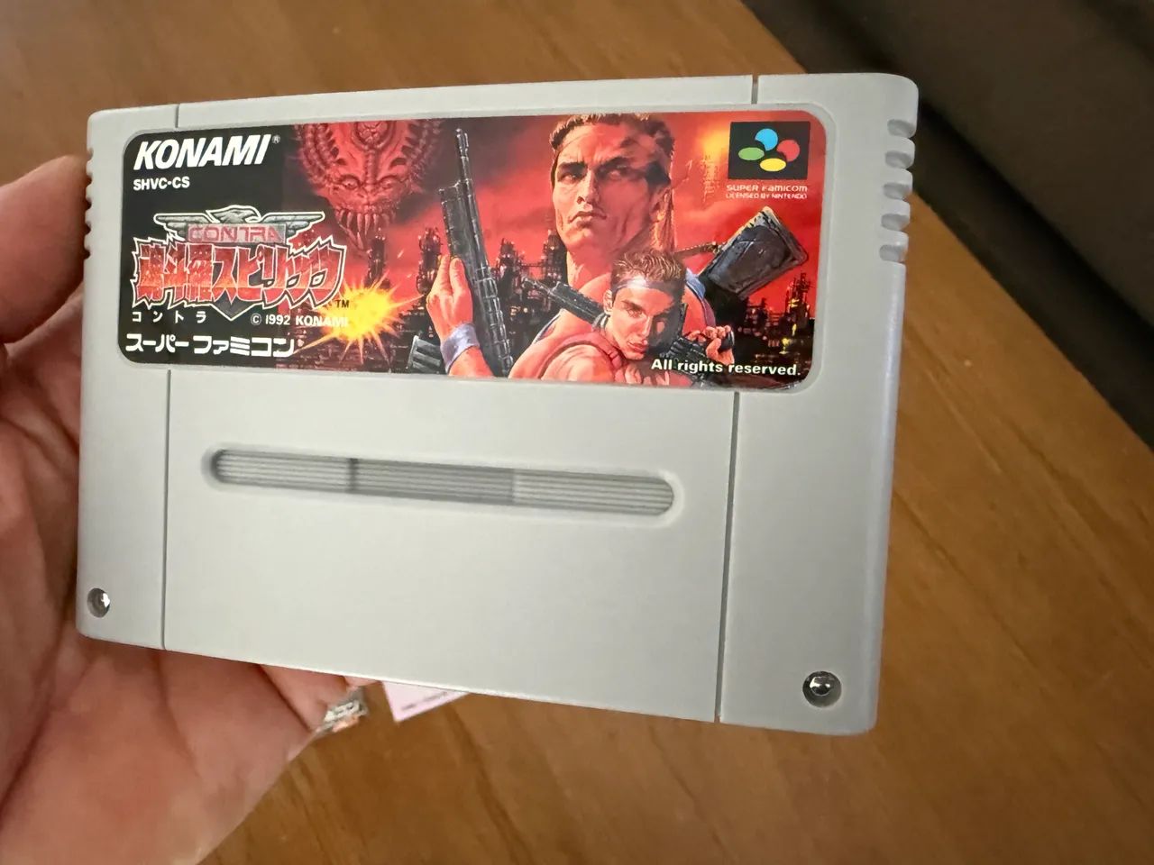 Contra spirits super famicom original  - Foto 2