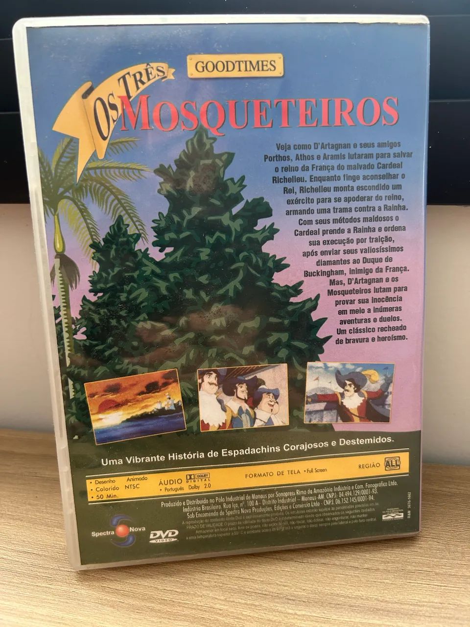 DVD os três mosqueteiros  - Foto 3