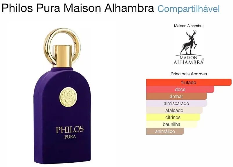 Philos Pura da Maison Alhambra - Foto 2
