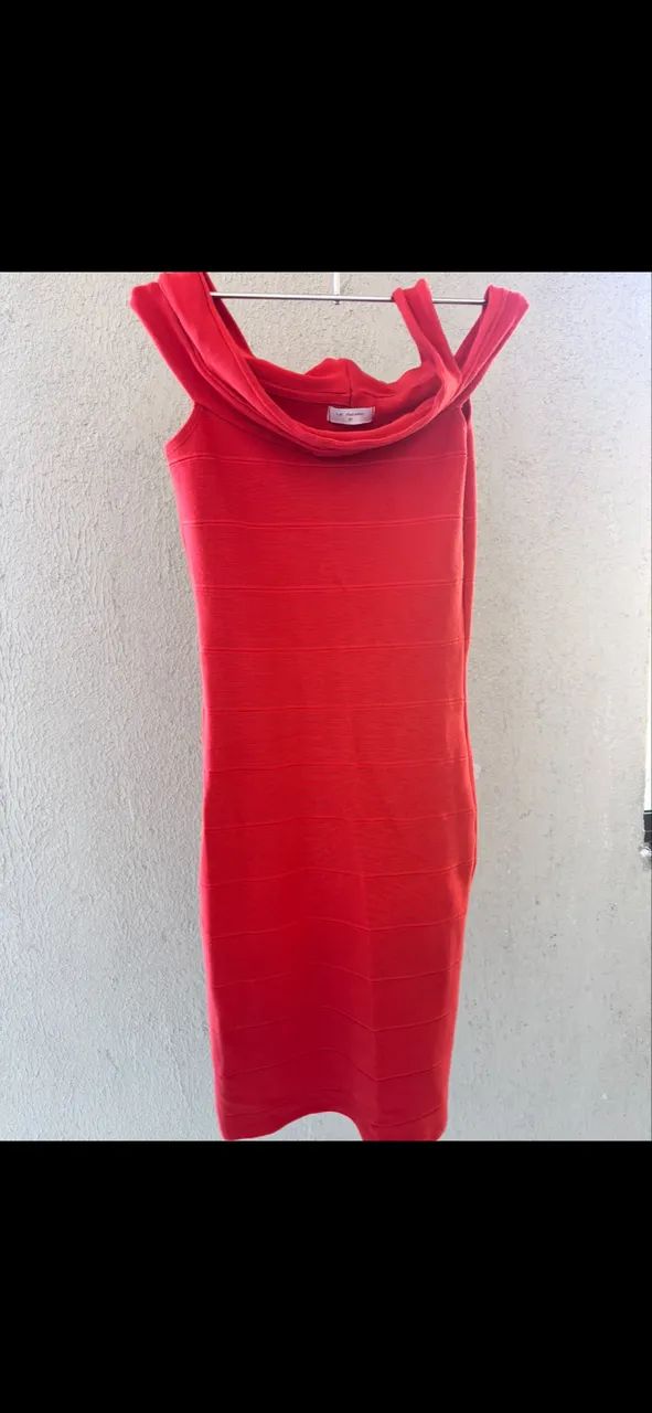 Vestido vermelho elegante  - Foto 3