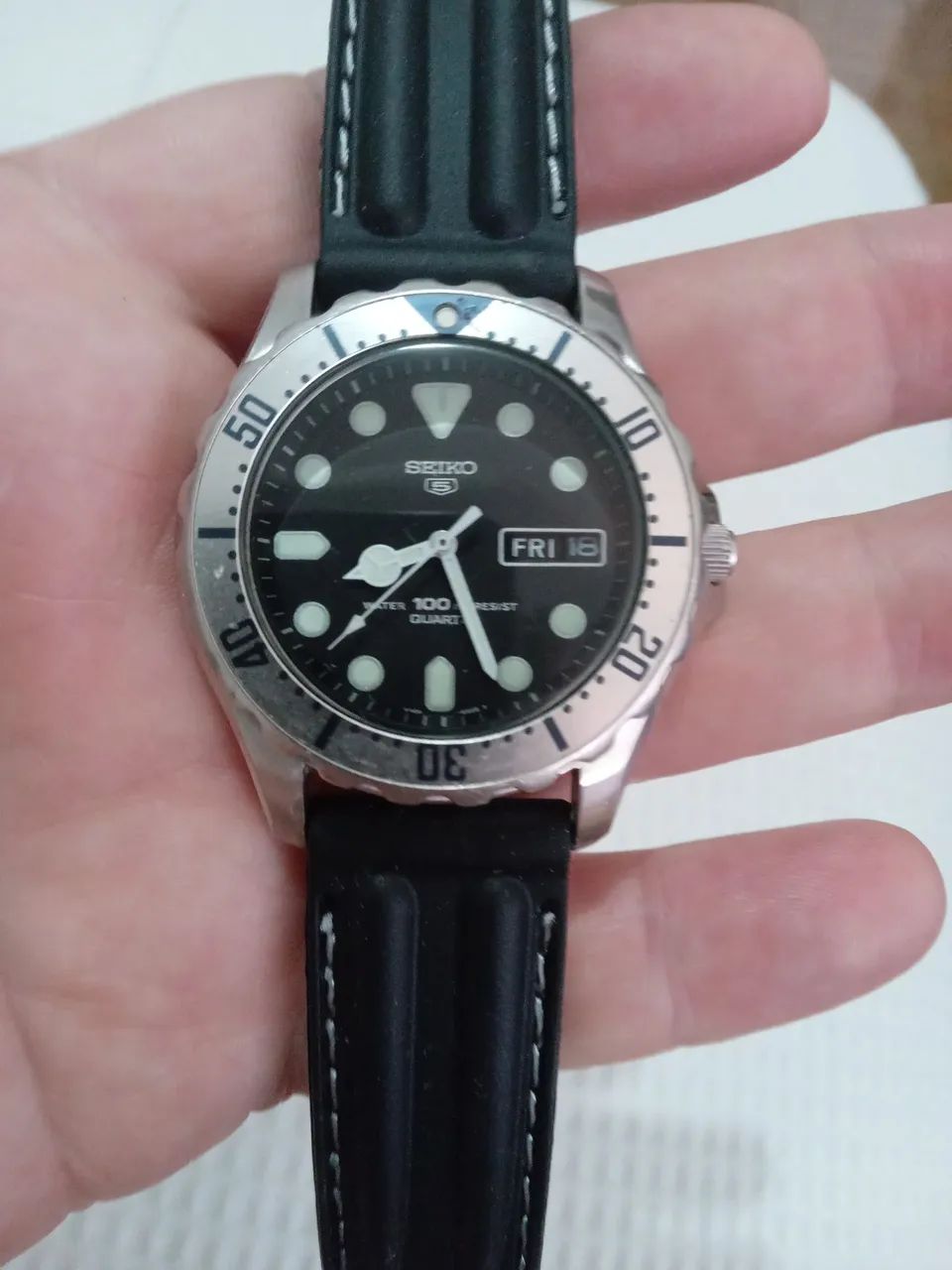 Relógio seiko 5 diver sport quartz zero raríssimo  - Foto 2