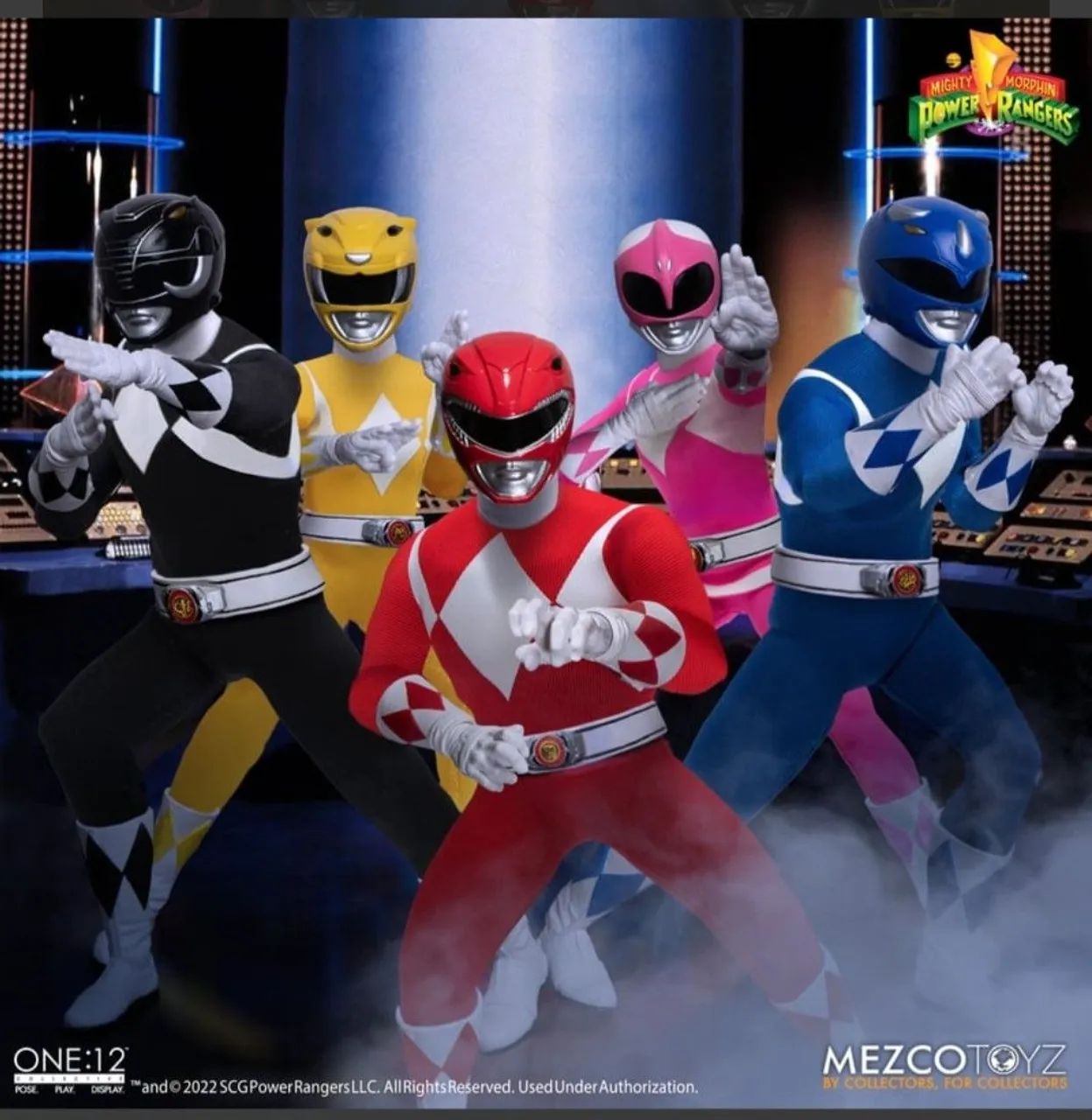 Mezco 5pack Power Ranger One:12