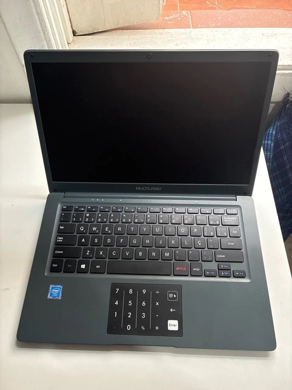 Notebook para retirada de peças 