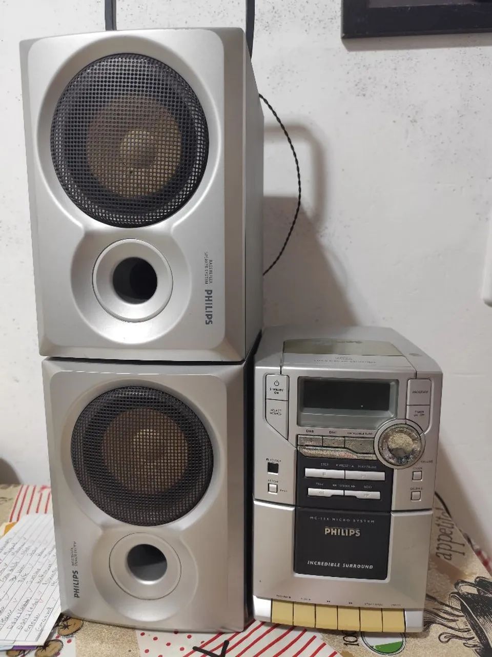 O Micro System Philips MC 110 - Foto 2