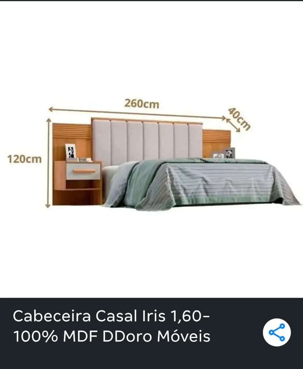 Cabeceira Queen   - Foto 2