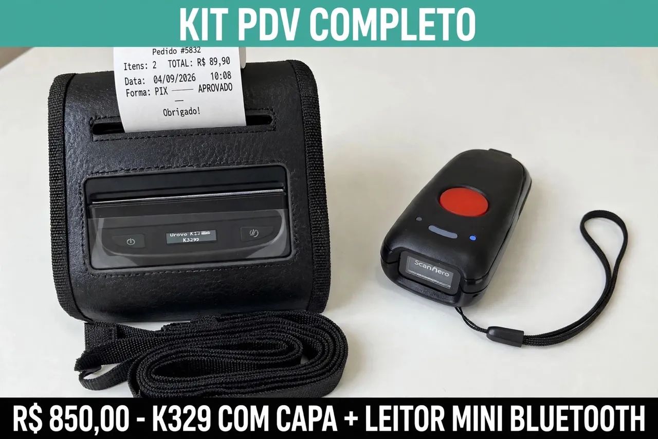 Kit PDV completo Mini Impressora com Bip - Foto 3