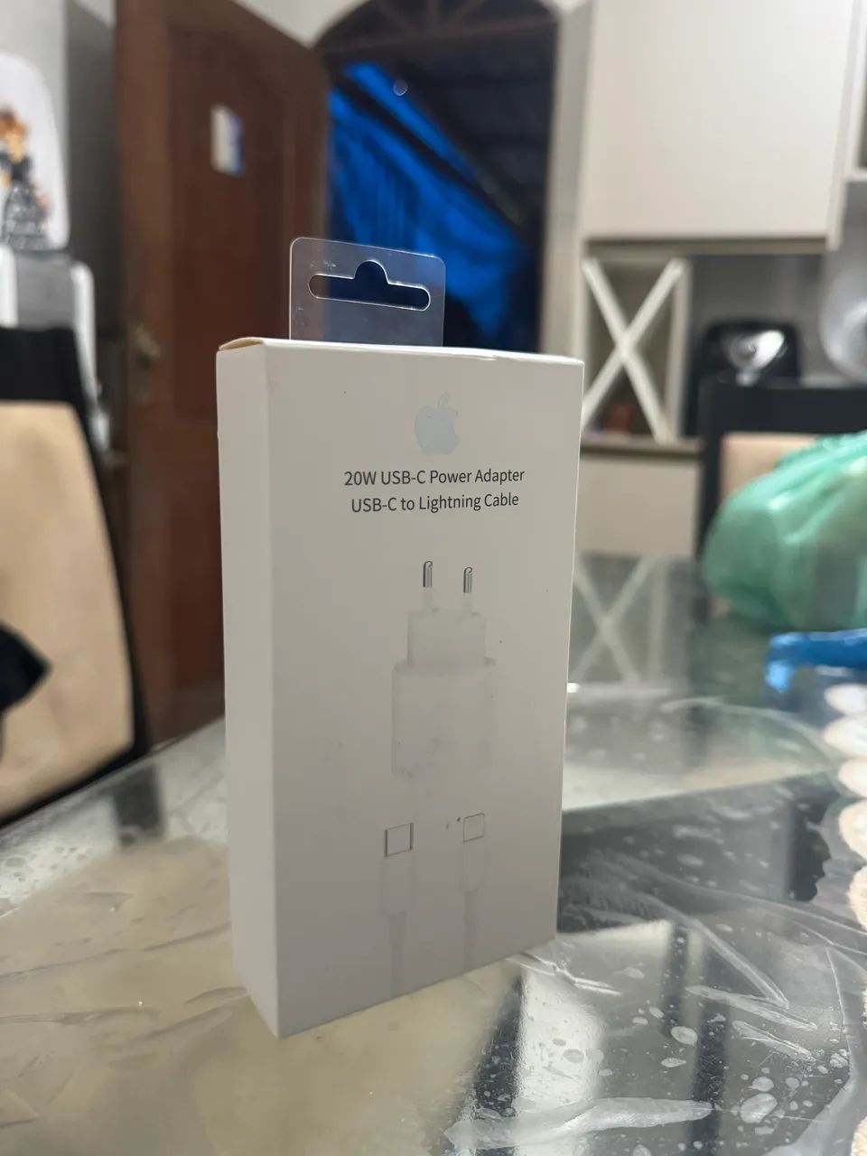 Carregador de iPhone: cabeça e cabo - Foto 2