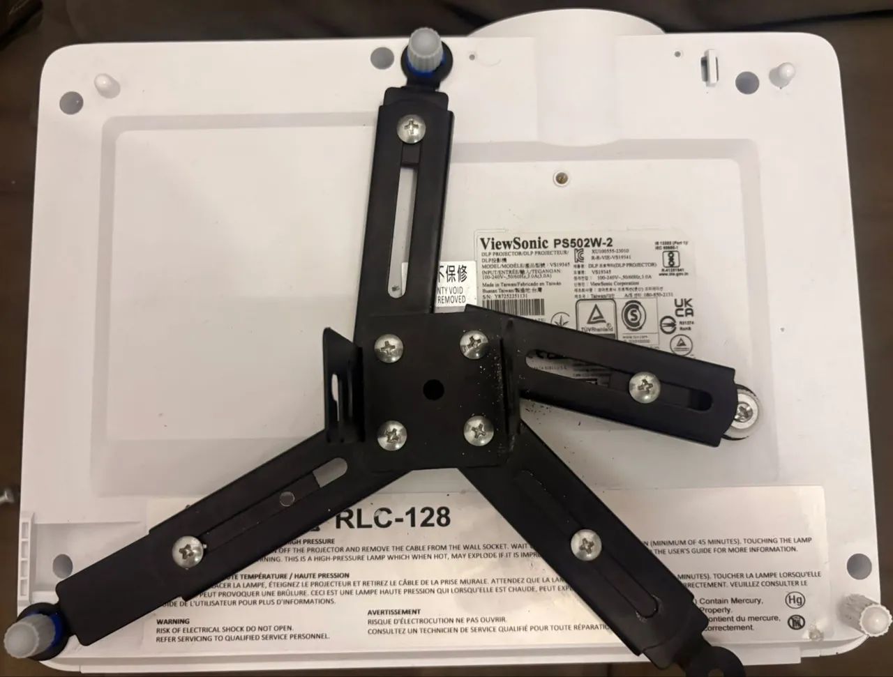 Projetor ViewSonic PS502W-2. 100 polegadas em apenas 1,1 metro de distância, ULTRA BRILHO. - Foto 2