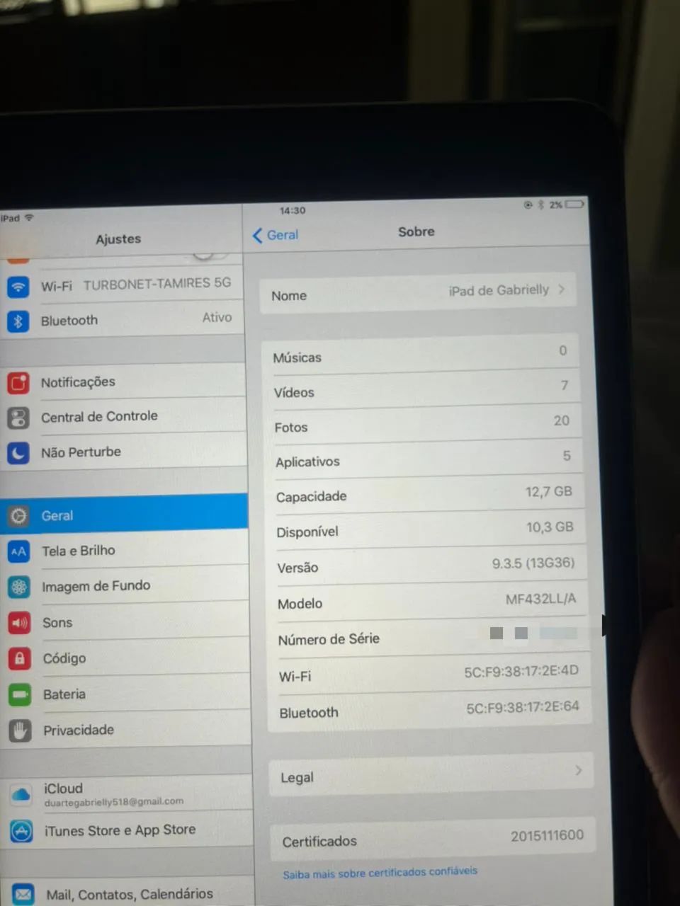 iPad mini 1ª geração - 16GB - Foto 3