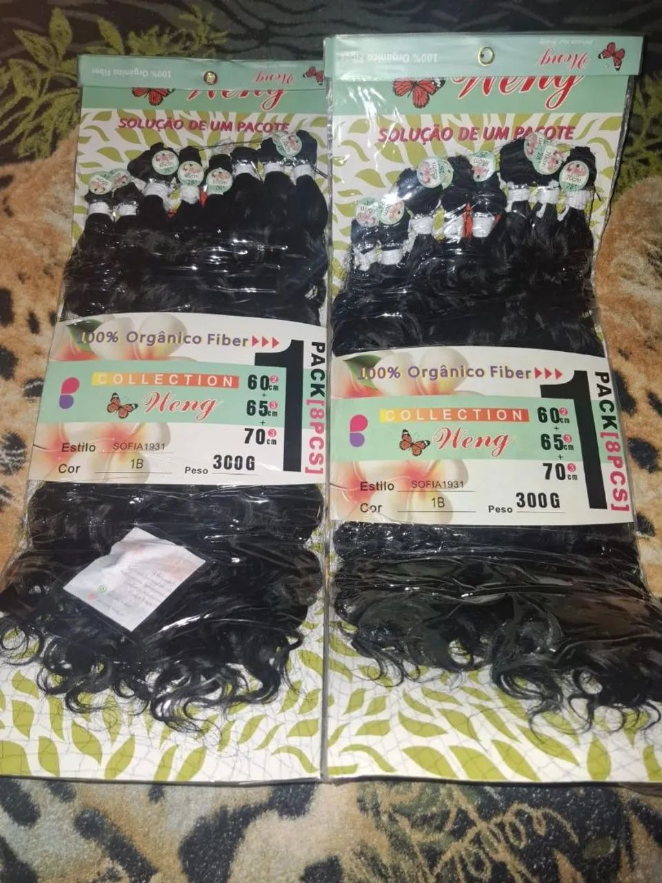 Vendo 2 pacotes de Cabelo Sofia.