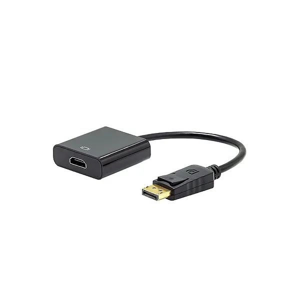 Cabo Conversor Displayport (Macho) Para HDMI (Fêmea), Preto  - Foto 2