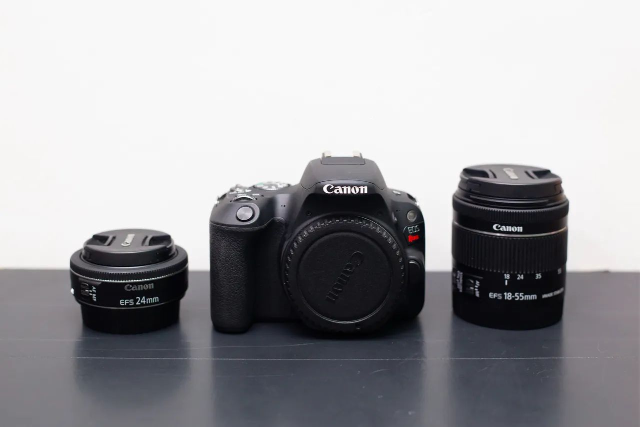 Canon sl2 + Lentes + Tripé  - Foto 3