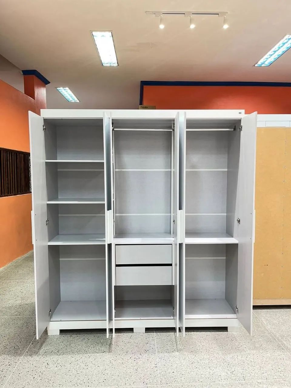Guarda roupa 100% MDF _ Entrega grátis Fortaleza! - Foto 5