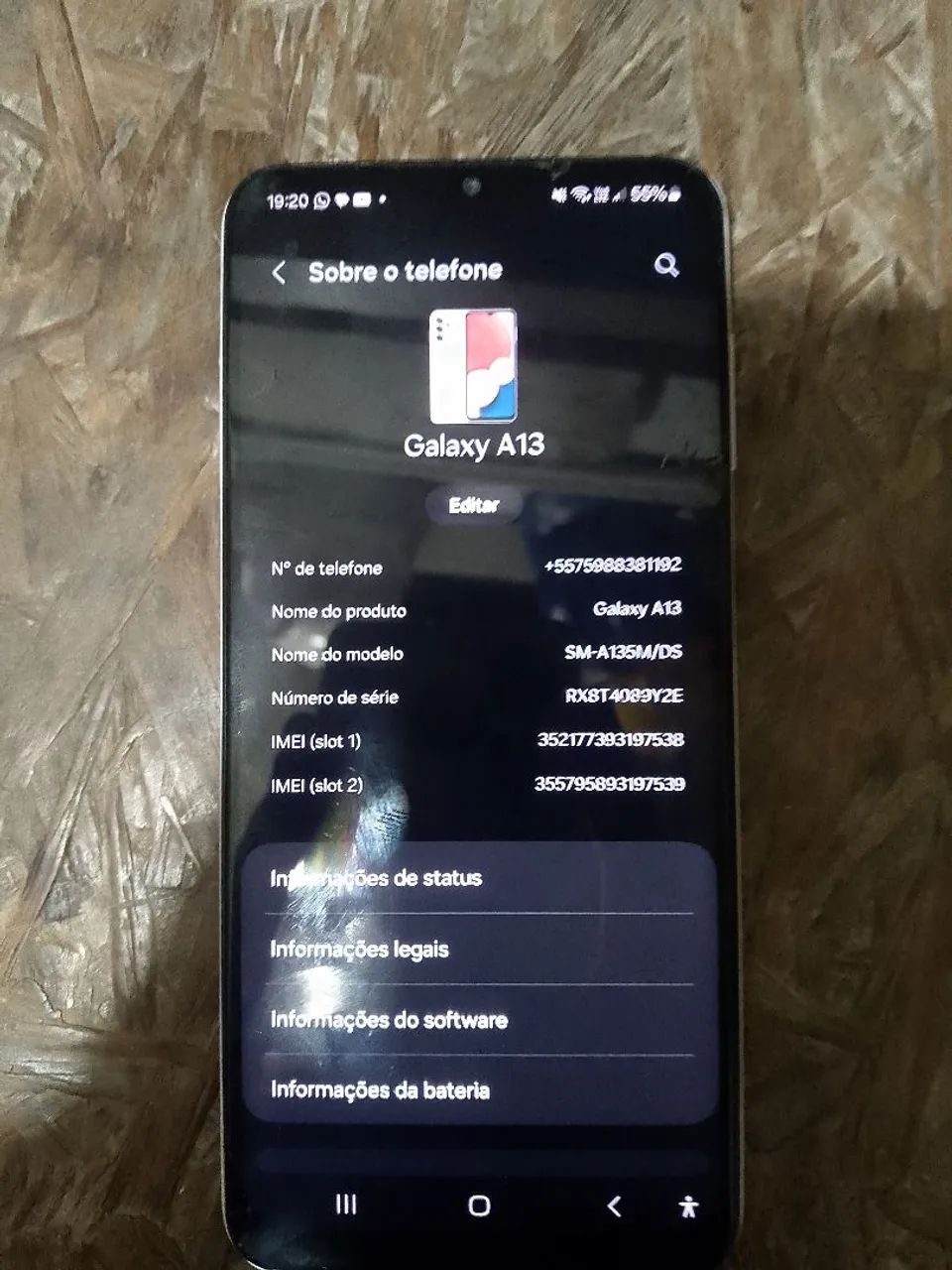 Celular Samsung a13