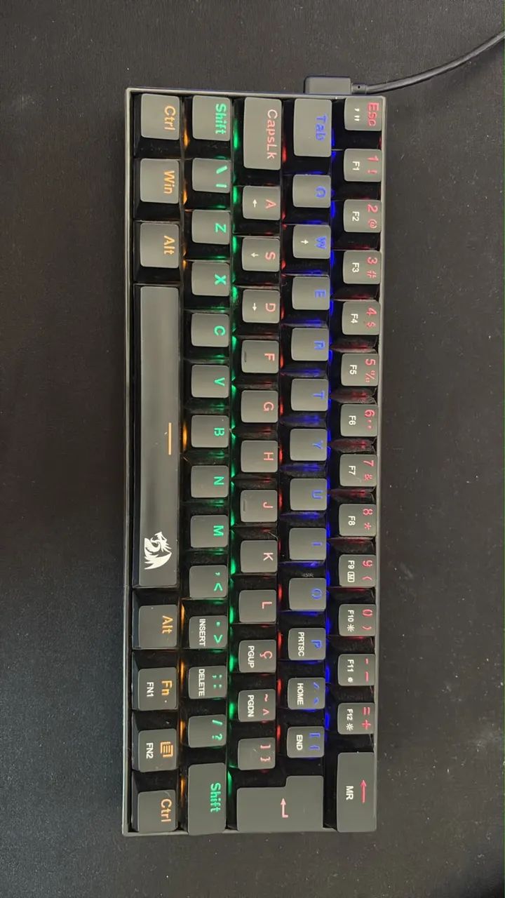 ? KIT GAMER REDRAGON - MOUSE + TECLADO - Foto 4