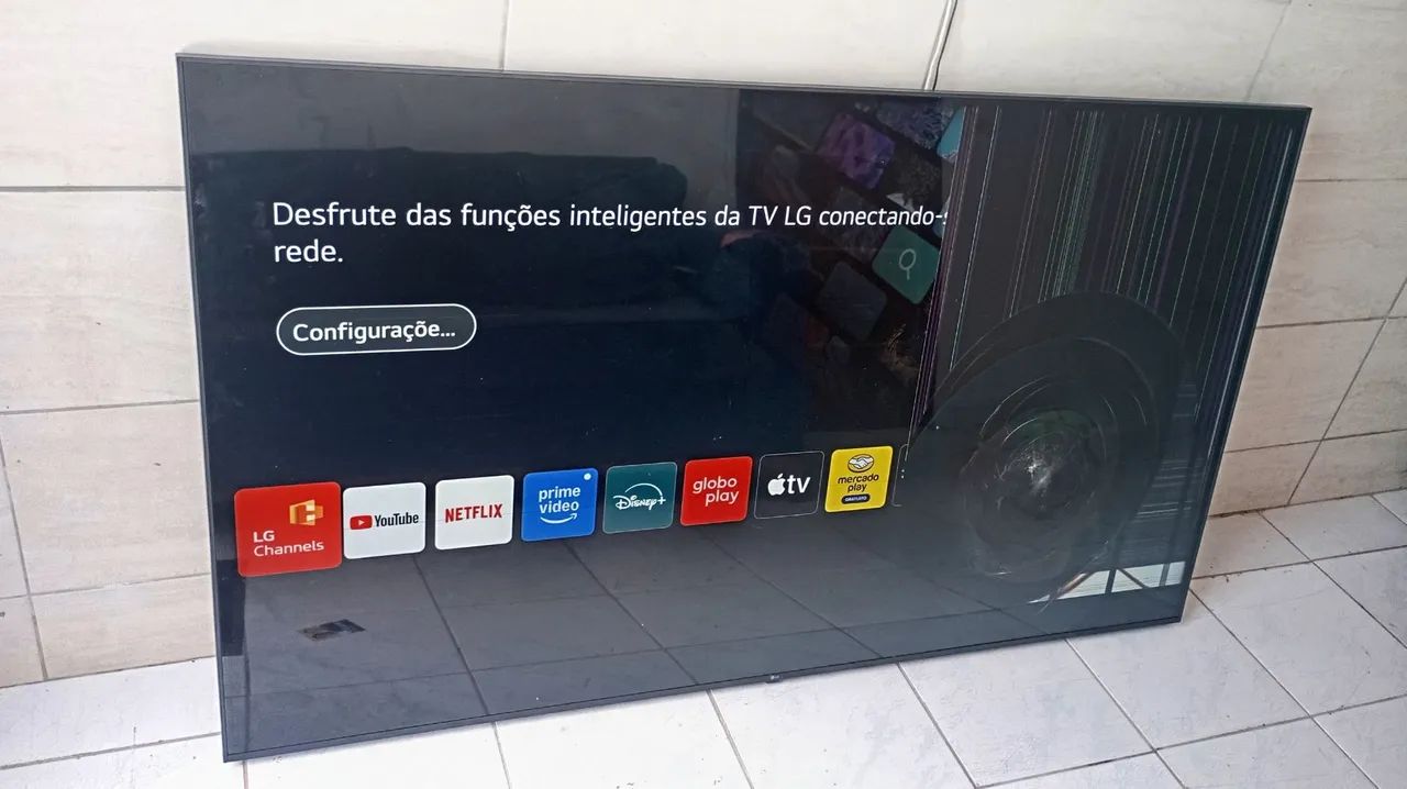 TV LG 75 Polegadas - RETIRADA DE PEÇAS.