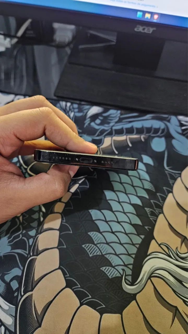 Iphone 14 Pro Max Com Defeito na tela - Foto 4