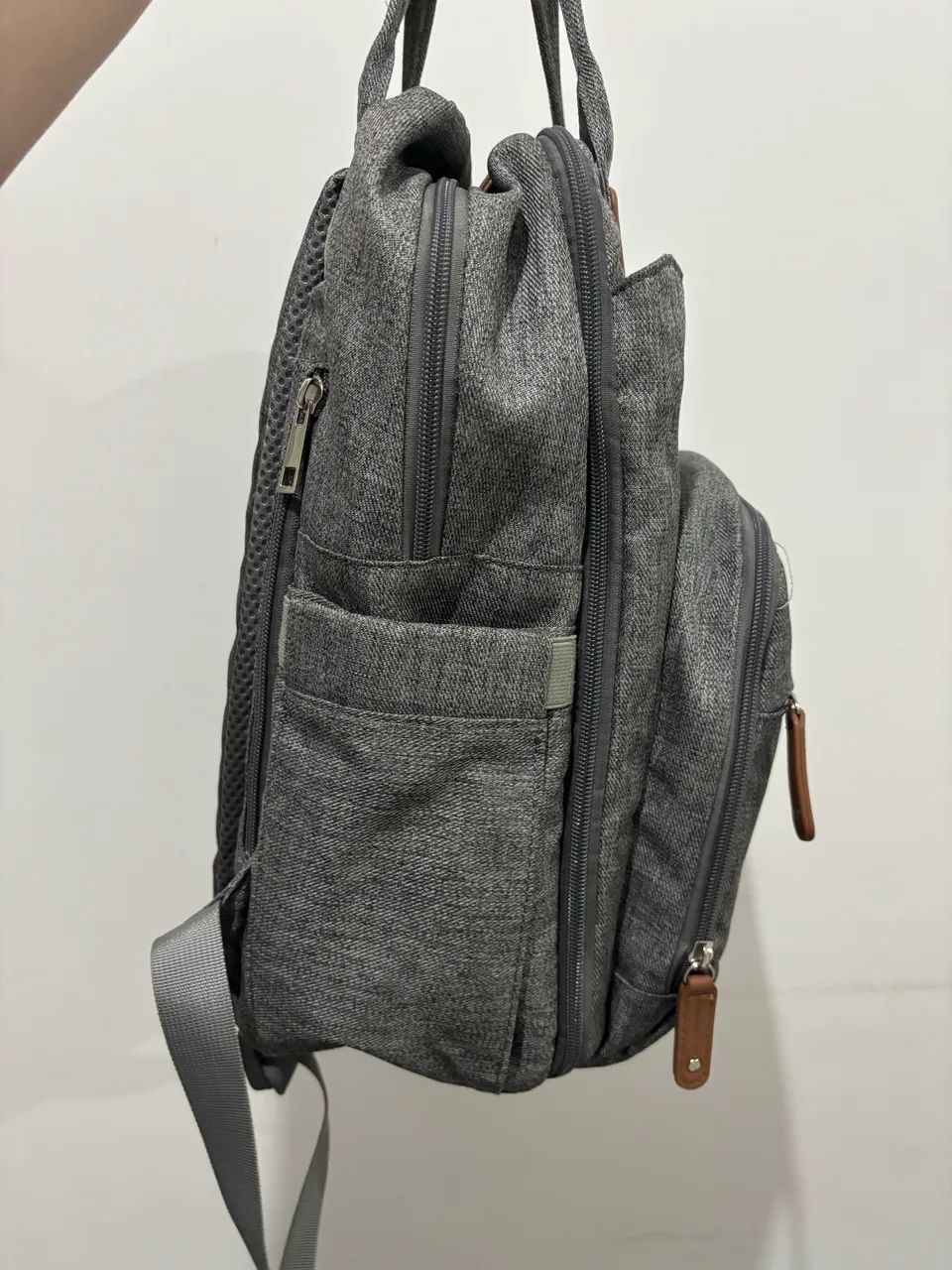 Mochila de Maternidade Donna Laço Bebê LB Alice  - Foto 4