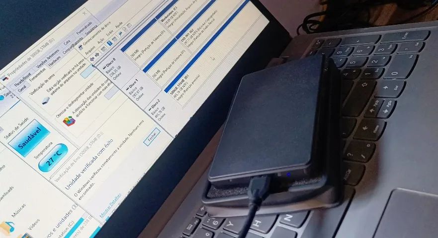HD Externo 500GB USB3.0 | Arquivos e Jog - Foto 2