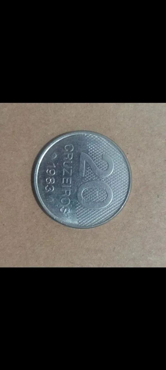 Moeda Antiga 20 Cruzeiros 