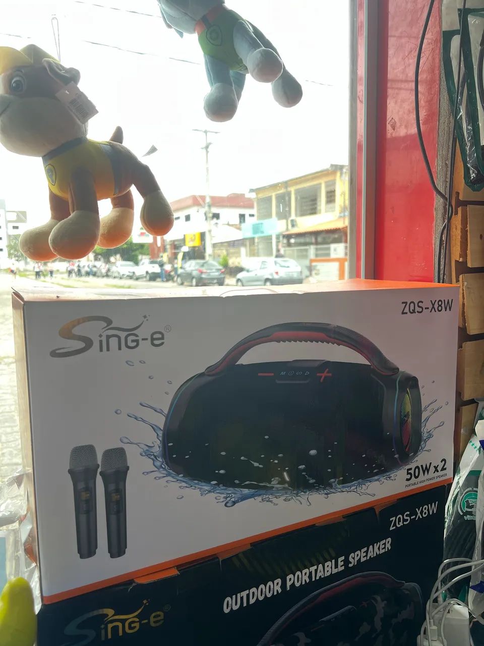 Caixa de Som Bluetooth Sing-e ZQS-X8W 