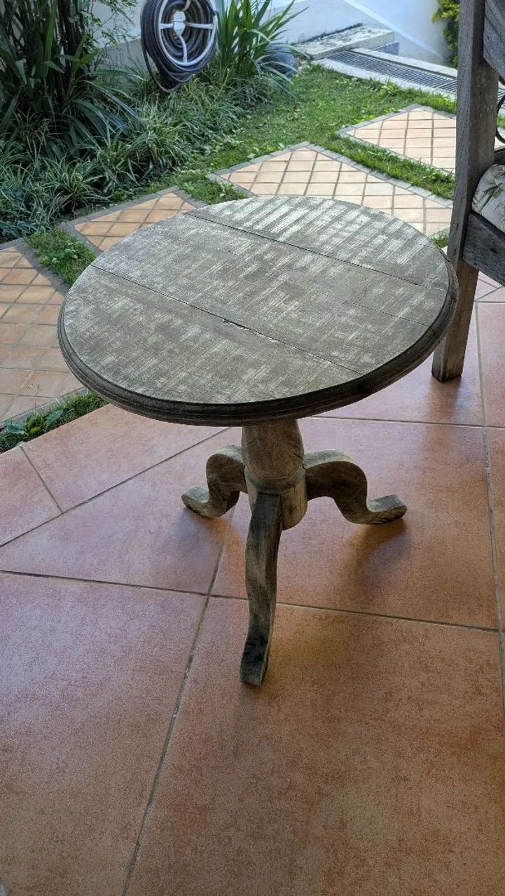 Poltronas e mesinha Madeira maciça para área externa - Foto 3