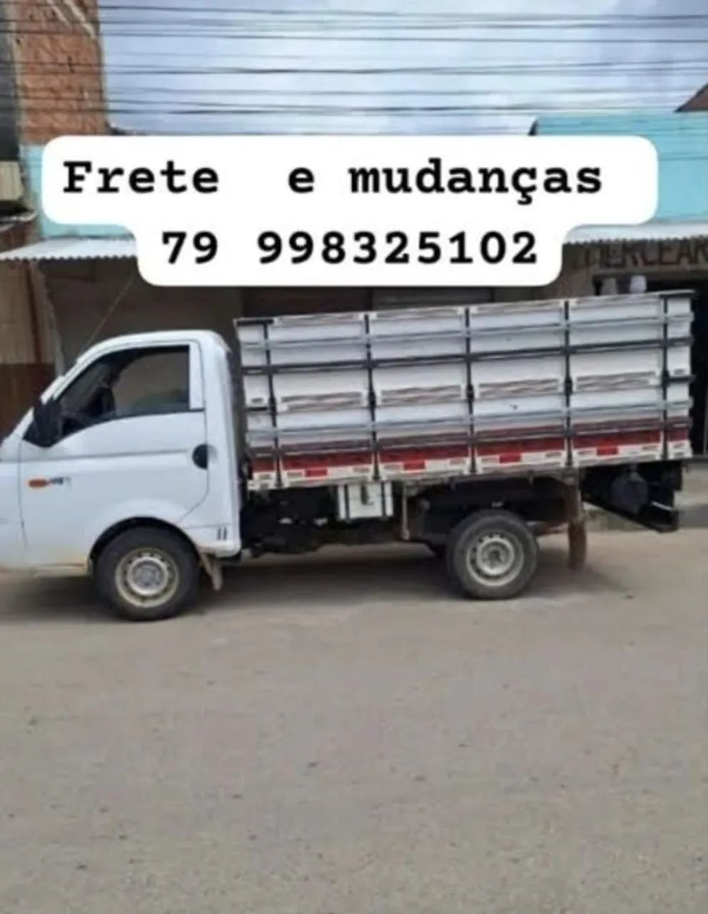 Faço frete e mudanças para todo Aracaju e para fora da cidade 