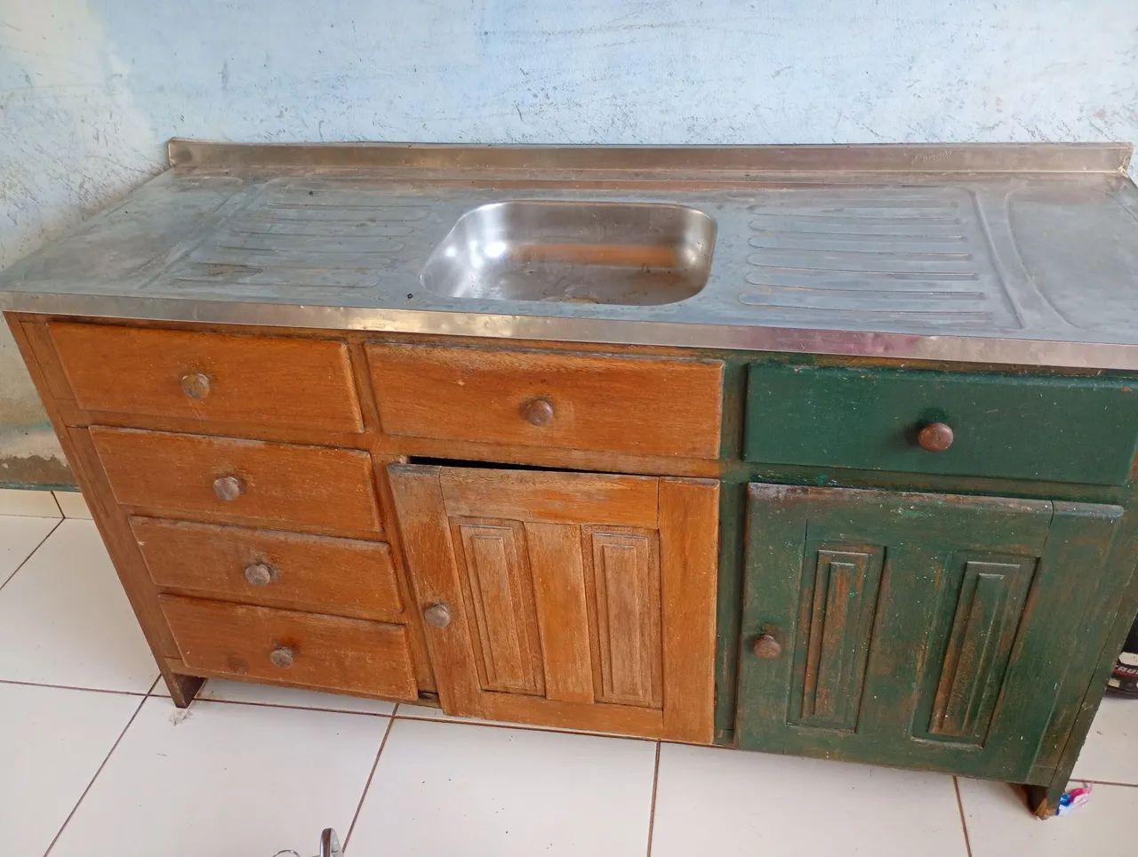 Balcão com pia completo 