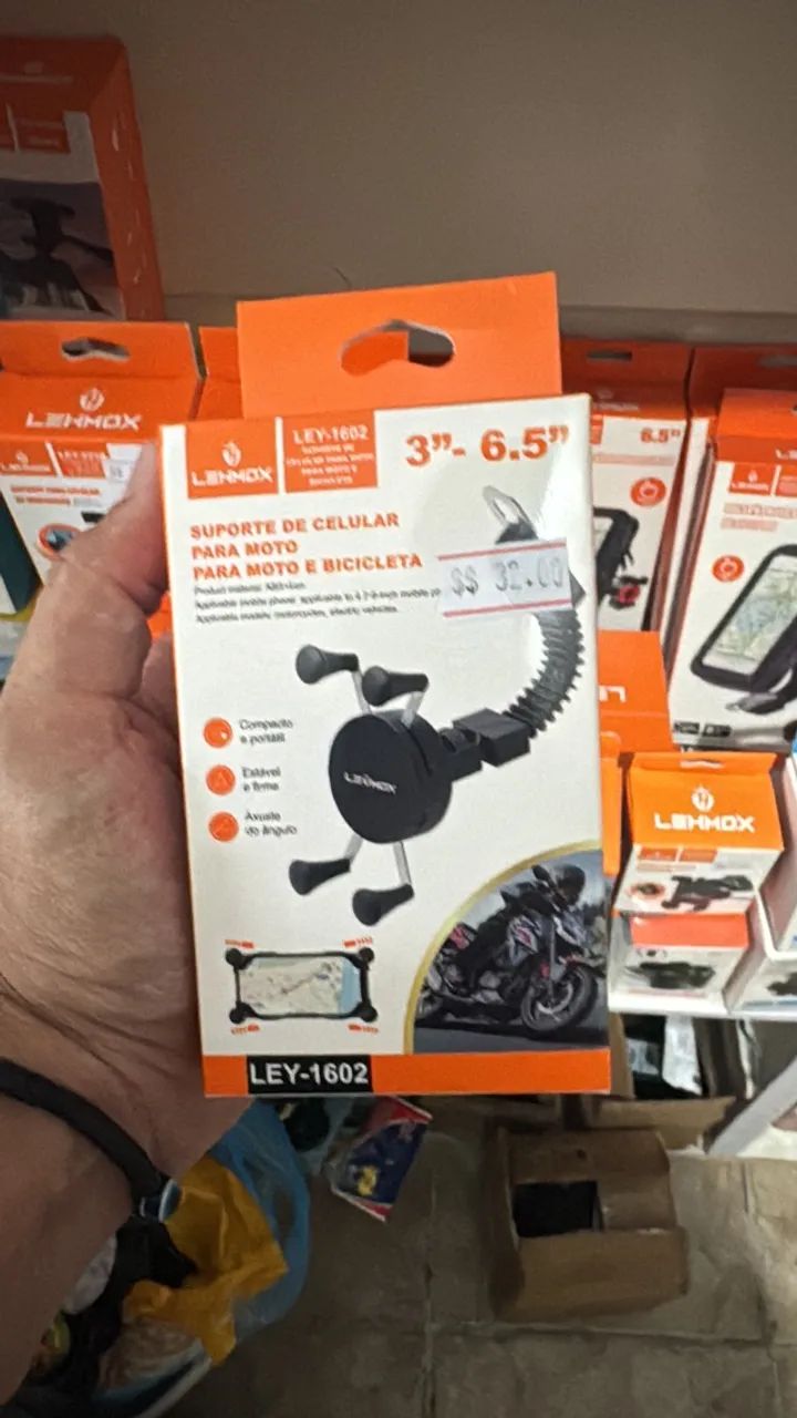 Suporte de Celular para Moto - Modelo Garra - Foto 2