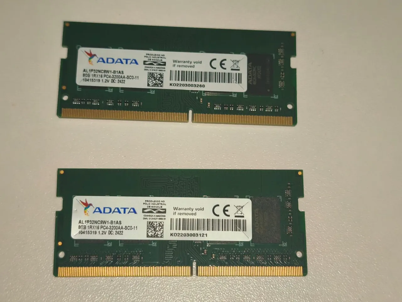 Memoria Ram Notebook Samsung 16gb Ddr4 3200mhz 2rx8 Original
