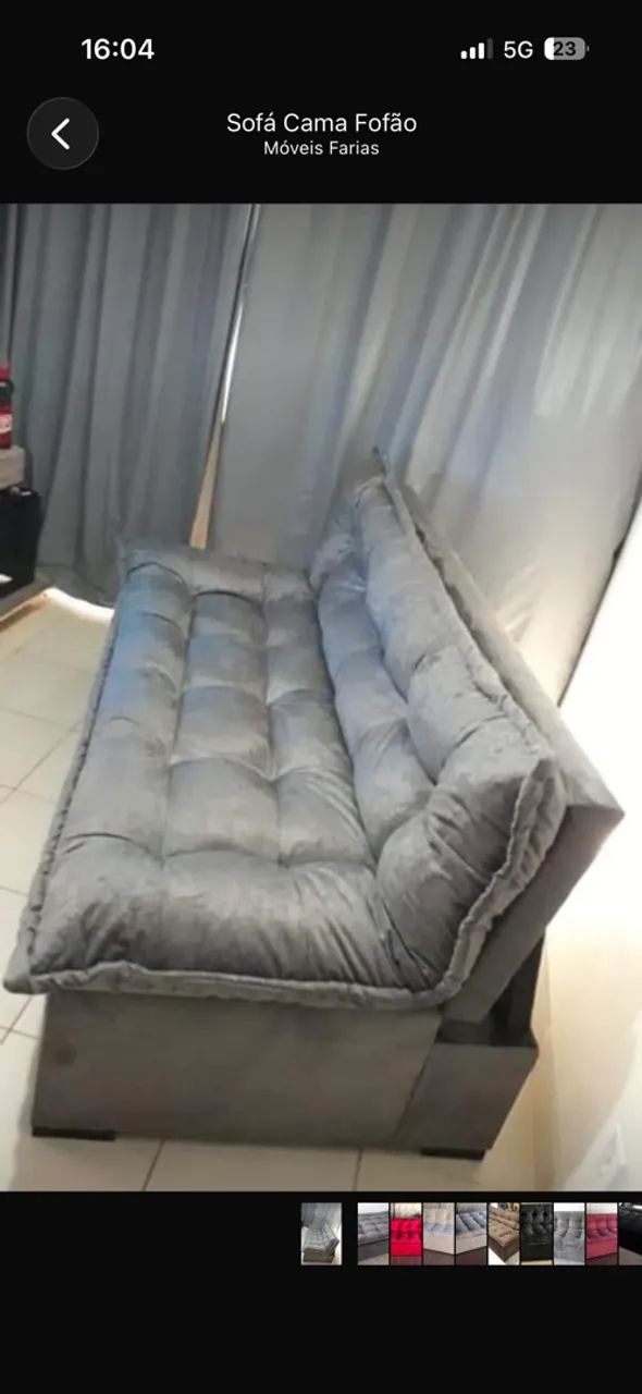 SOFÁ CAMA FOFÃO 
