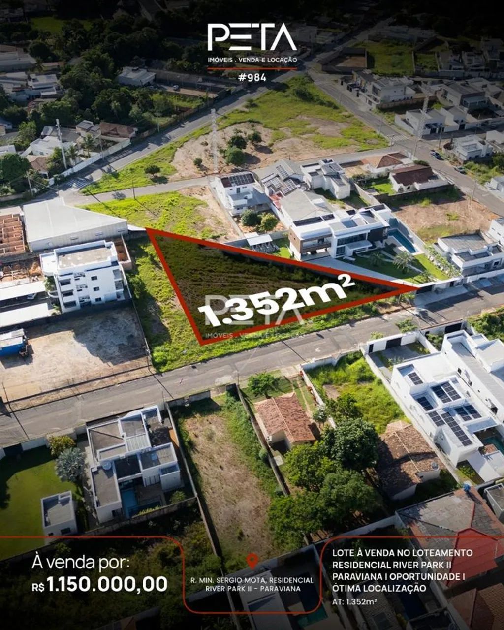 Lote/Terreno, Paraviana - Boa Vista