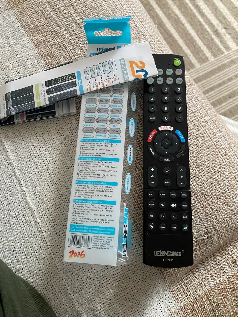 Controle Universal serve em todas TVs e marcas  - Foto 3
