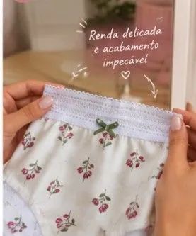 Calcinha infantil Coleção Thais  - Foto 3