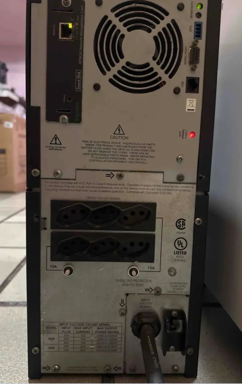 Nobreak Apc ups3000 / 3kva 110v  - Foto 2