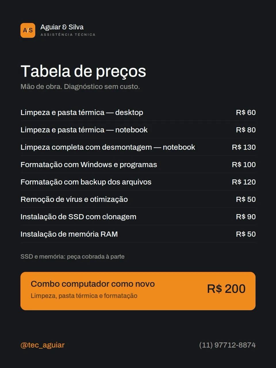 Serviços de Informática - Manutenção, Limpeza e Formatação - Foto 2