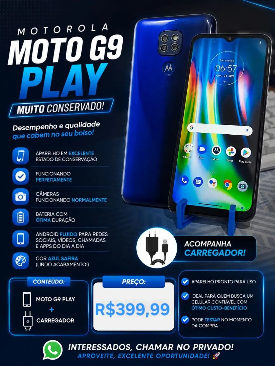 MOTO G9 PLAY - Foto 5