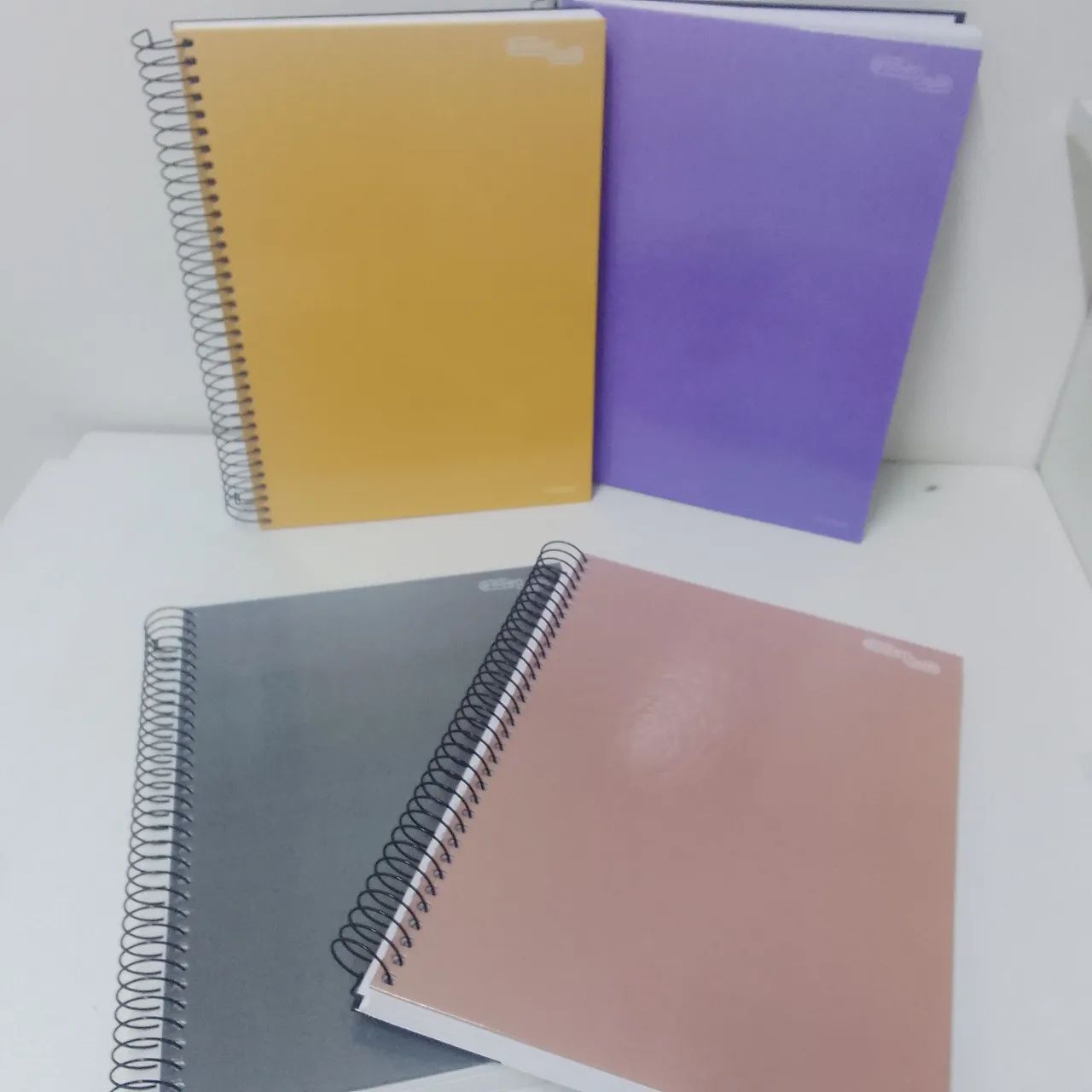 Kit com 3 cadernos capa dura - Foto 2