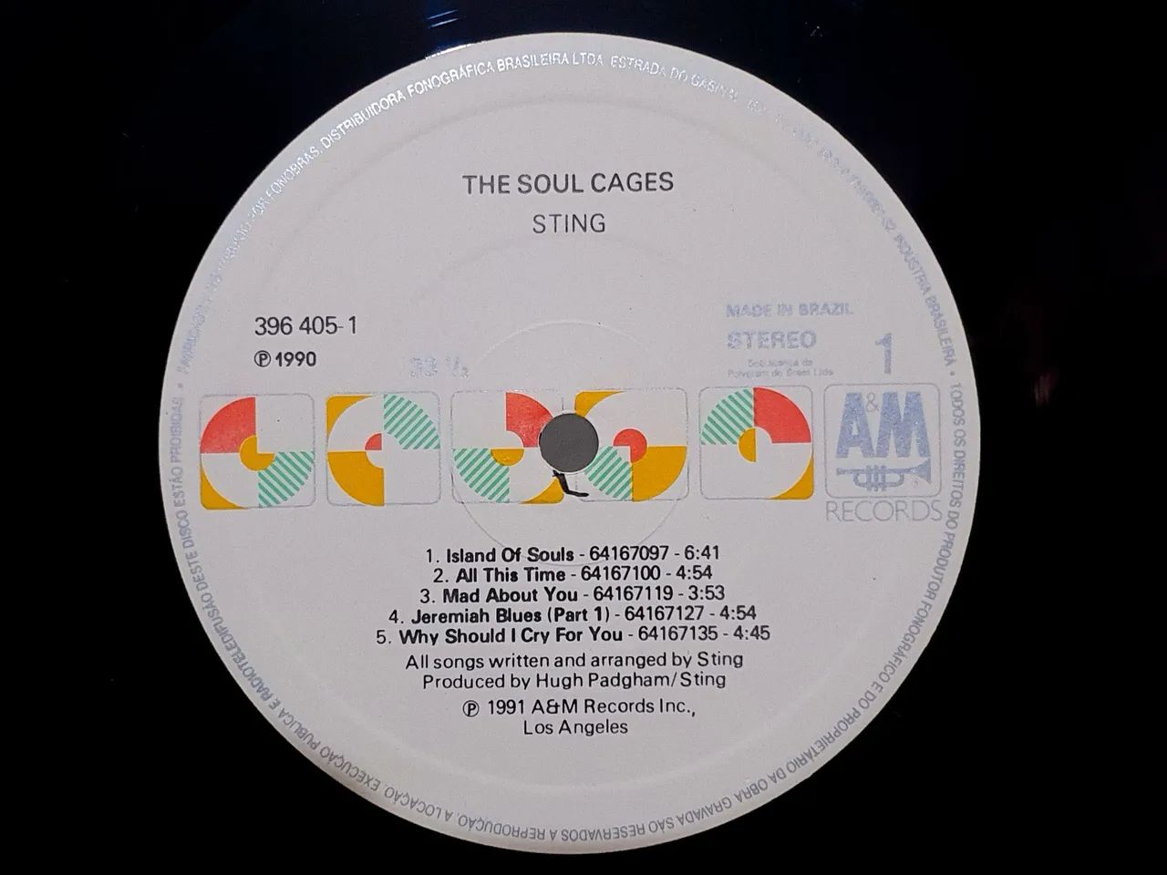 Disco de vinil: Sting - The Soul Cages - Foto 3