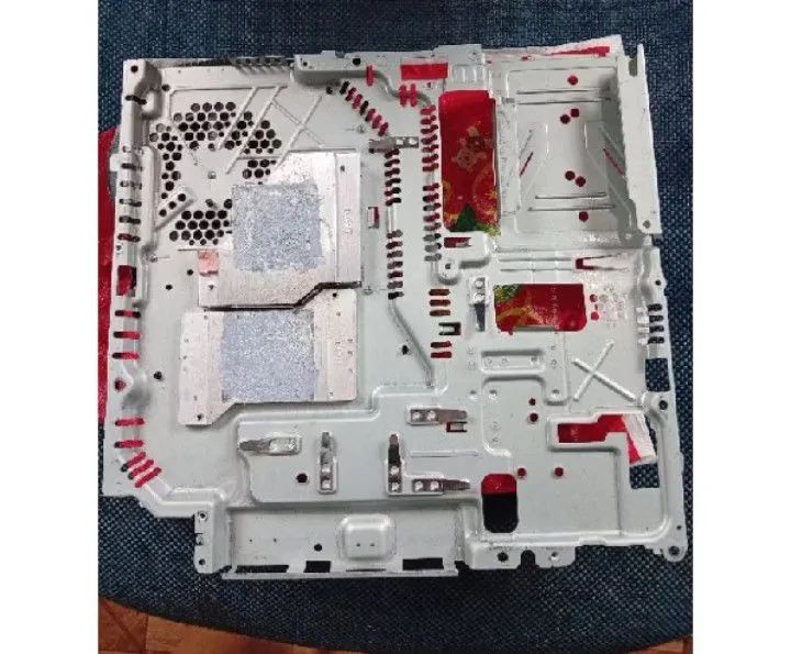 Carcaça metálica interna do PS3 Slim original com cooler e ventoinha 