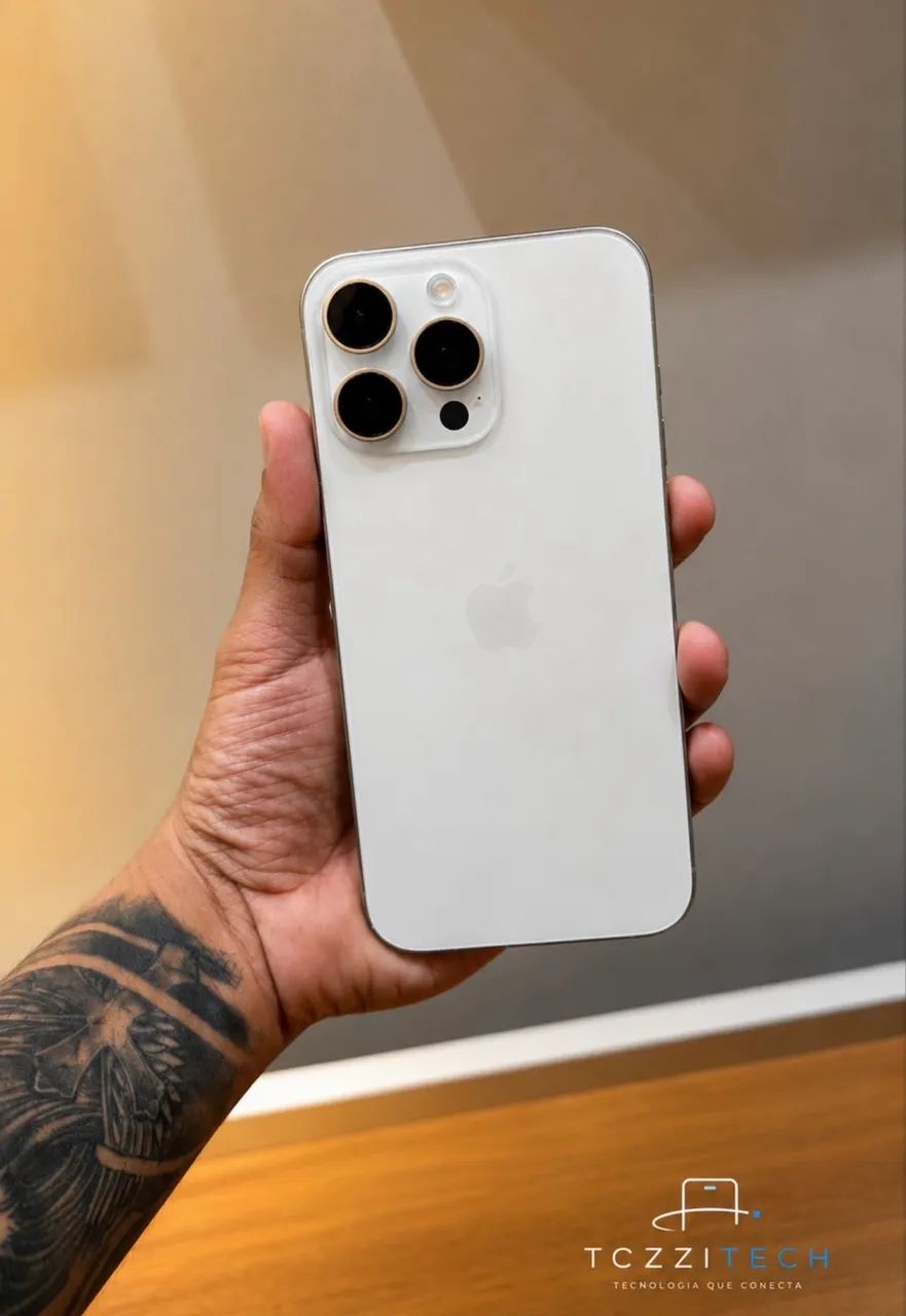 IPHONE 16 PRÓ MAX 256 - SEM MARCAS DE USO, IMPECÁVEL!