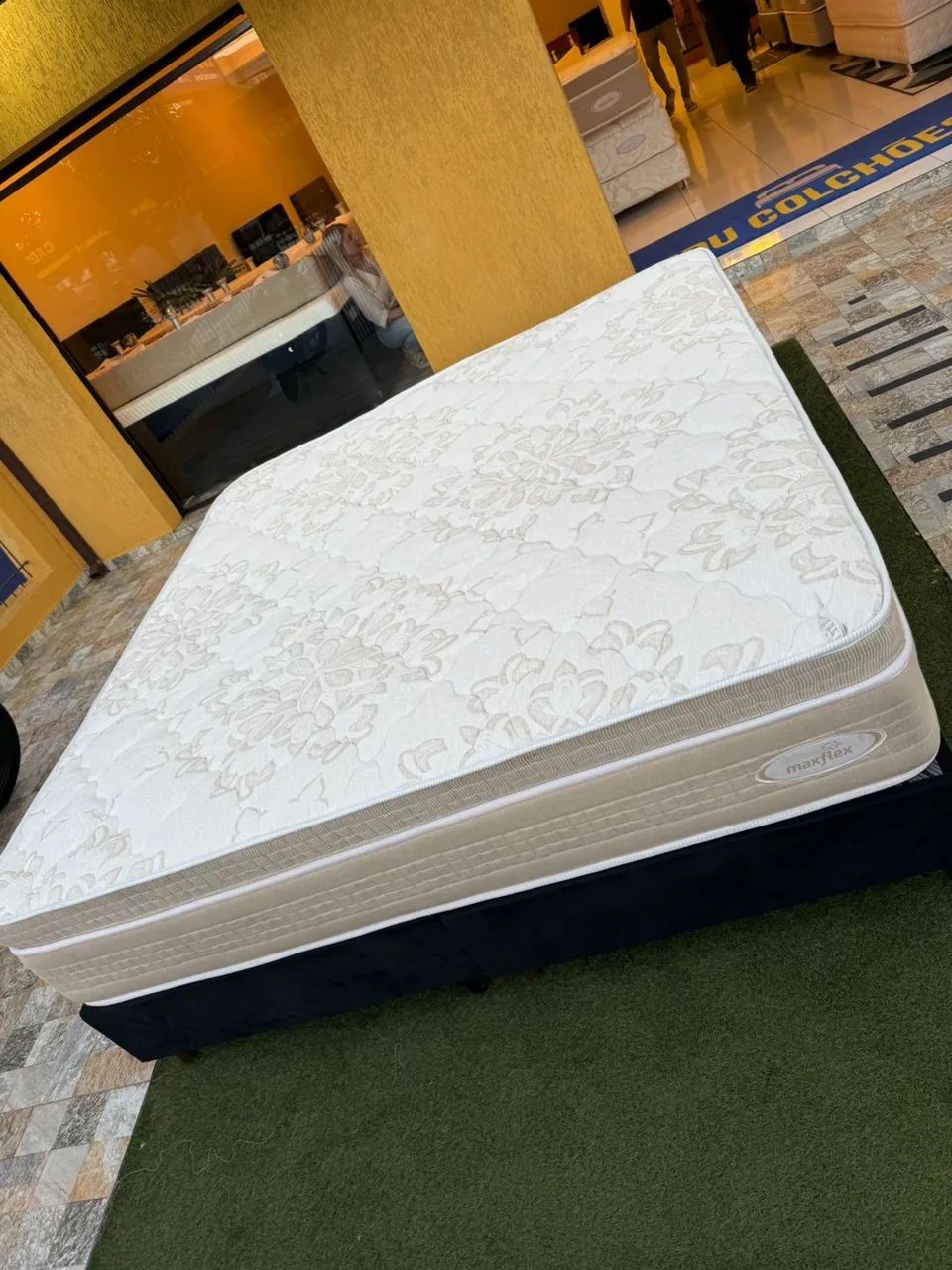 Cama KING MAXFLEX SEMINOVA TOP - Entregamos!  - Foto 2