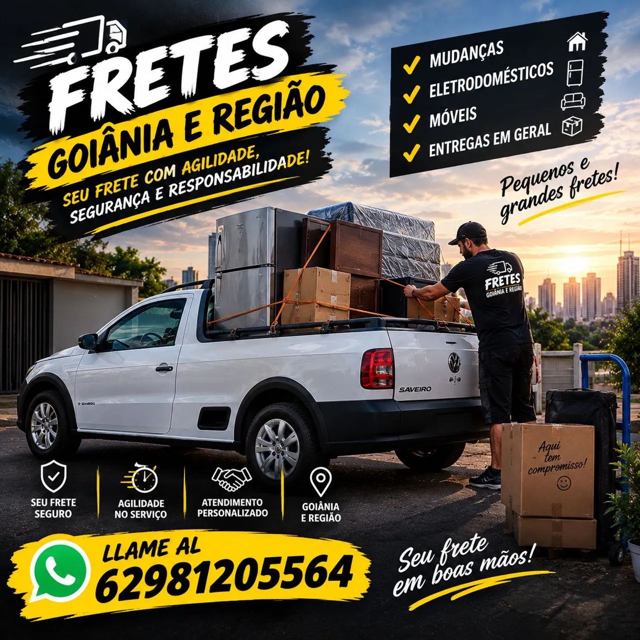 FRETES GOIÂNIA 