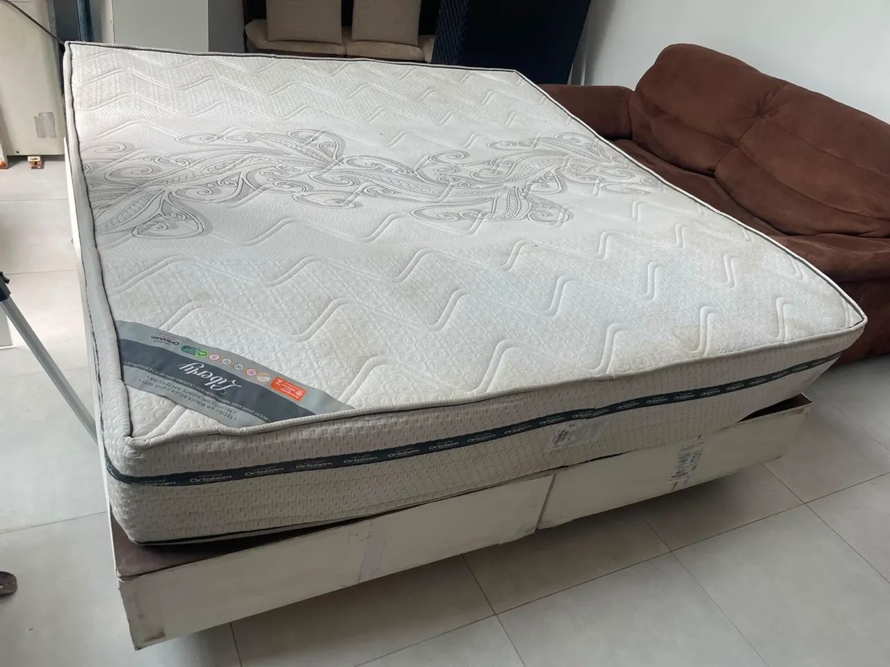 Vendo cama liberty ortobom, molas ensacadas  - Foto 5
