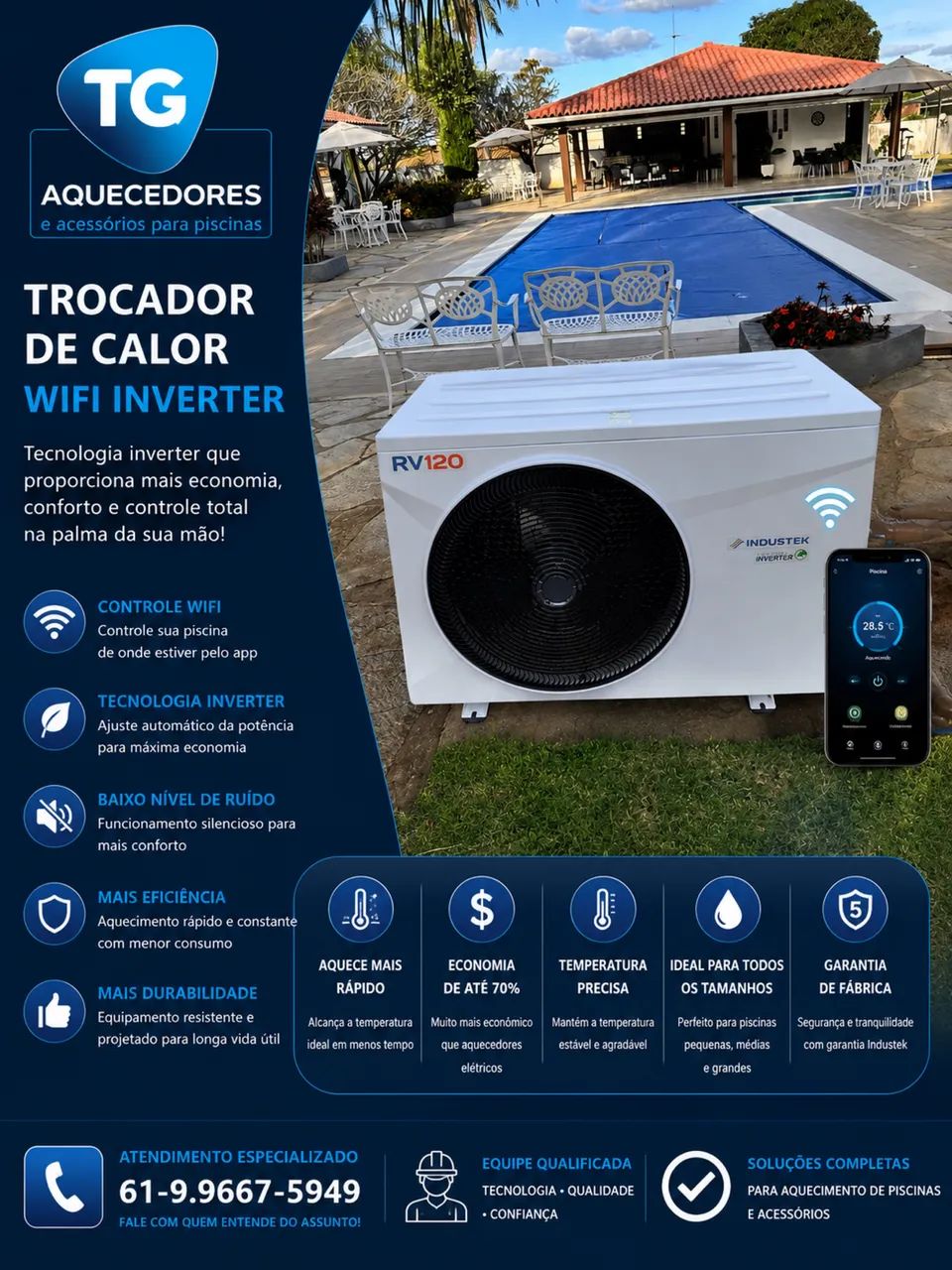 Aquecedor de piscina  - Foto 4