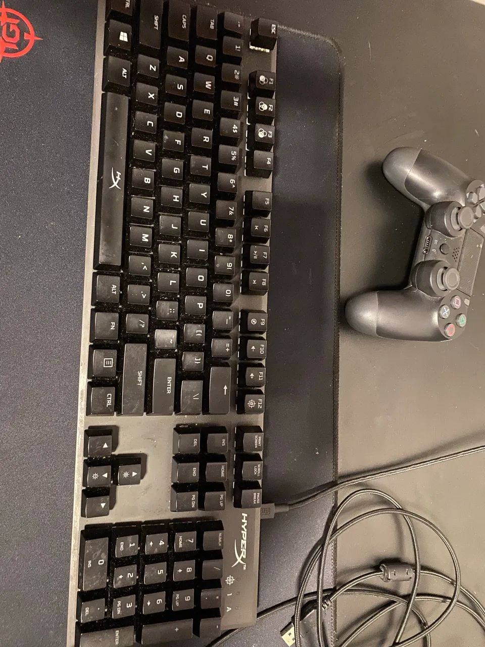 Teclado mecânico hyperx 