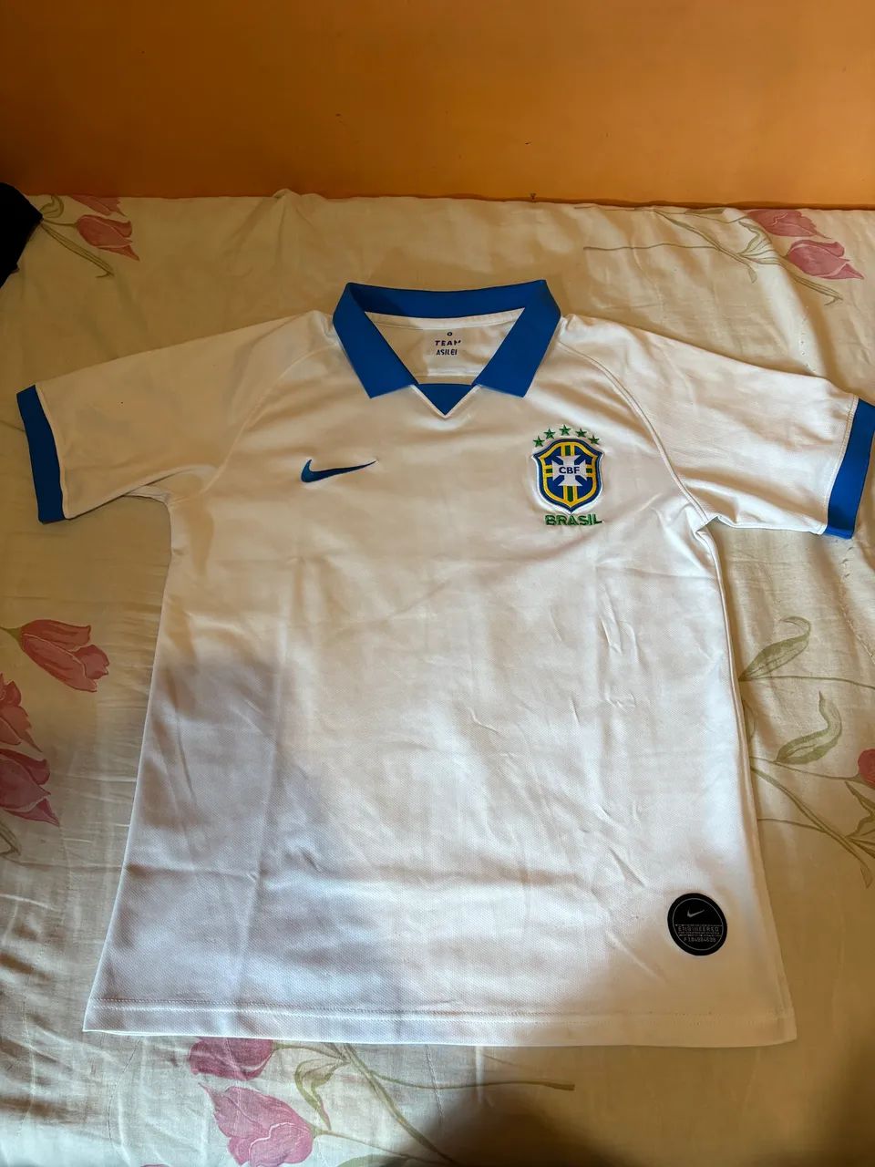 Camisa Nike Brasil III Branca 19/20 Torcedor Masculina - Foto 5