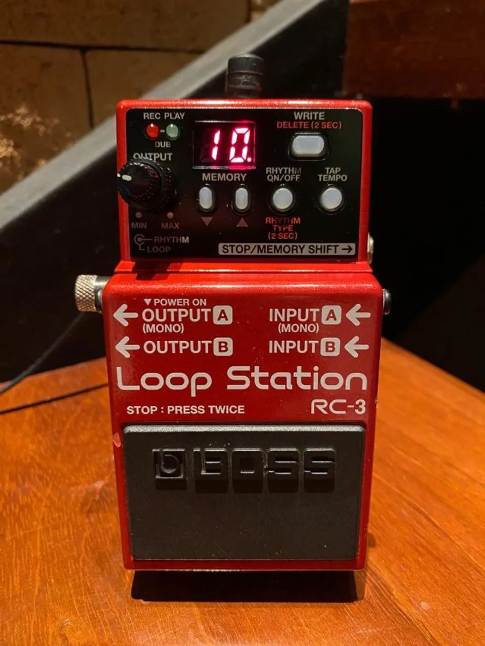 Boss RC-3 Loop Station - Completo - Caixa e manuais - Excelente