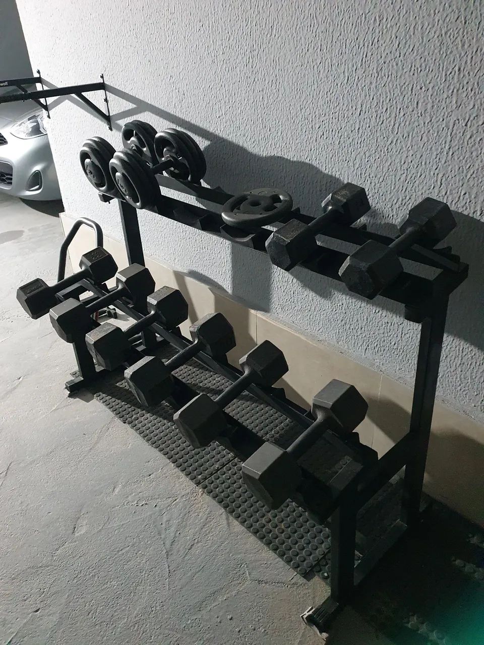Halteres sextavados